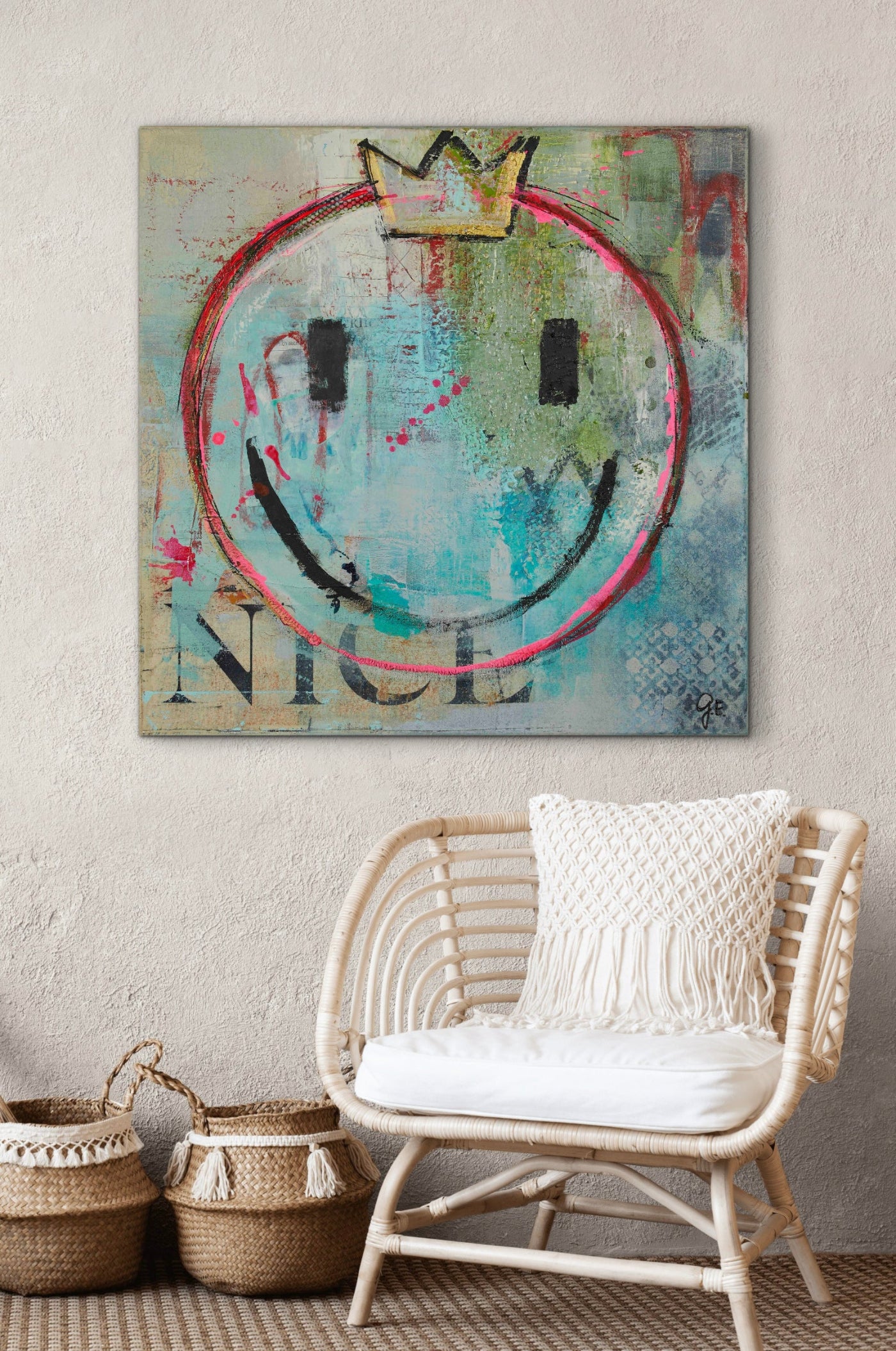Smiley "Nice Ice Baby"