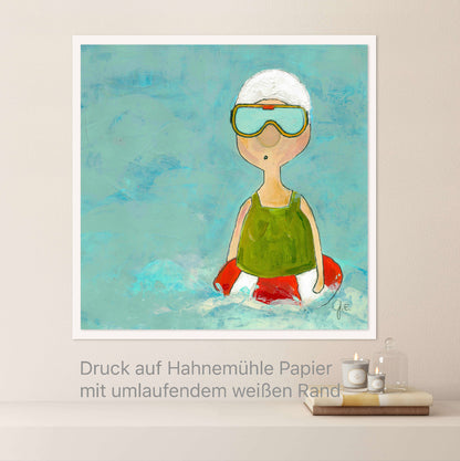 Die Taucherin